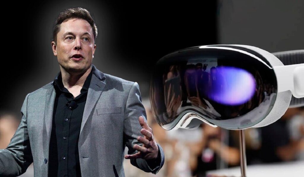 Tesla: Elon Musk prende in giro Apple per Vision Pro