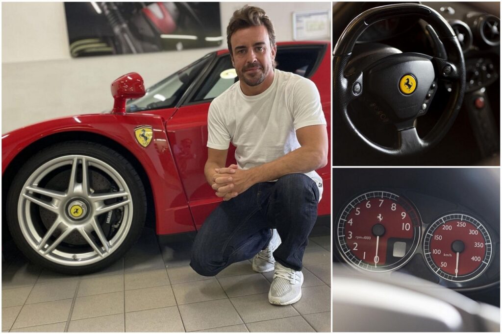 Fernando Alonso è riuscito finalmente a vendere la sua Ferrari Enzo