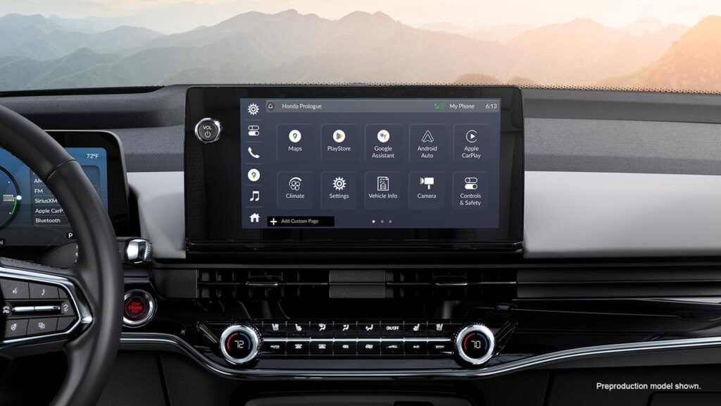 Honda Prologue: il crossover elettrico avrà Google Maps e Assistant integrati