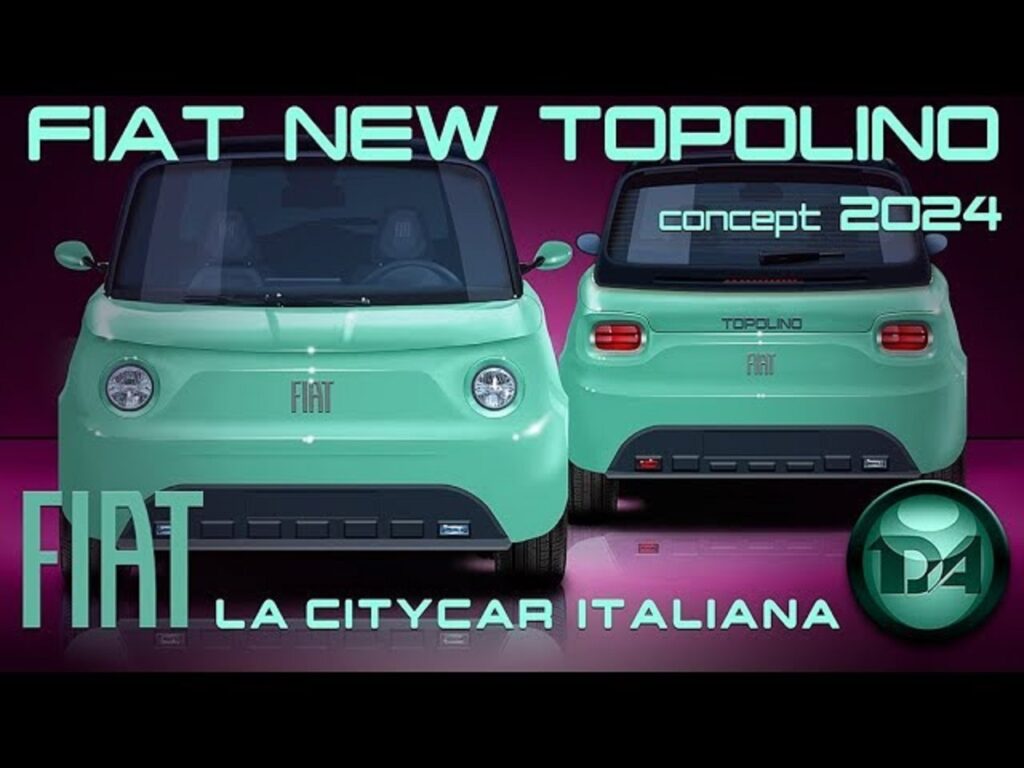 Nuova Fiat Topolino: in un video il render definitivo