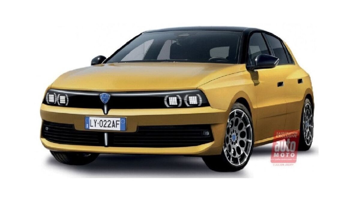 Nuova Lancia Delta ecco come sarà la berlina elettrica [RENDER]