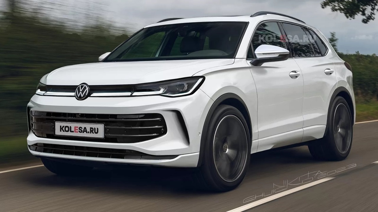 Volkswagen Tiguan 2024: il render definitivo dopo le prime immagini ufficiali