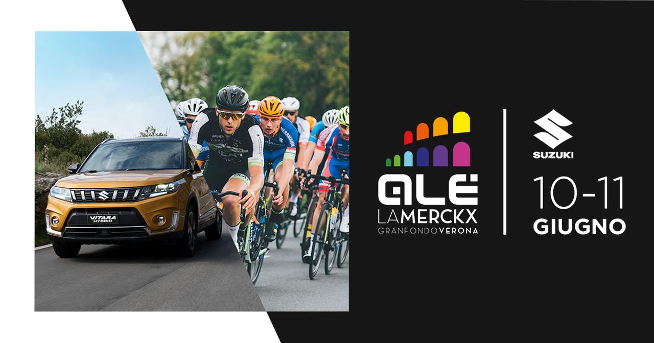 Suzuki sarà auto ufficiale della granfondo Alé La Merckx