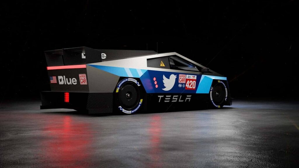 Tesla Cybertruck Racecar