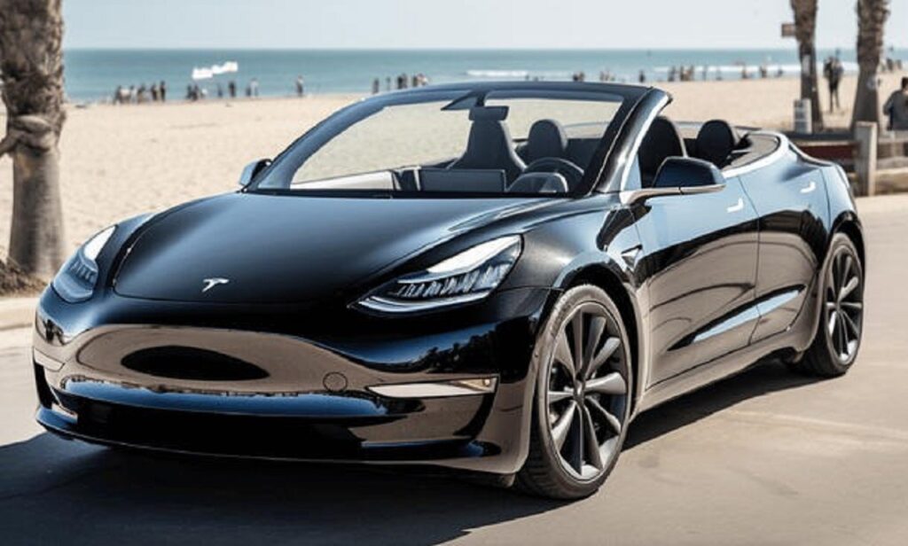 Tesla Model 3 Cabrio