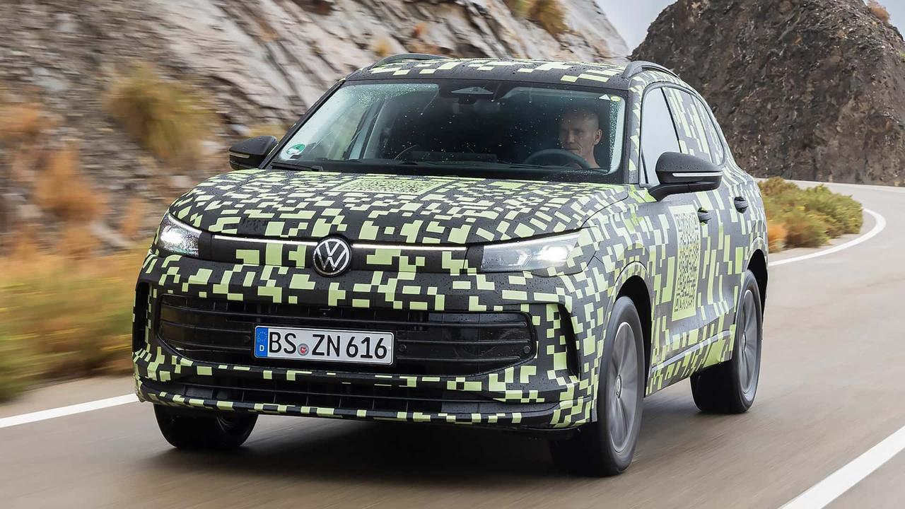 Volkswagen Tiguan 2024 prototipo teaser