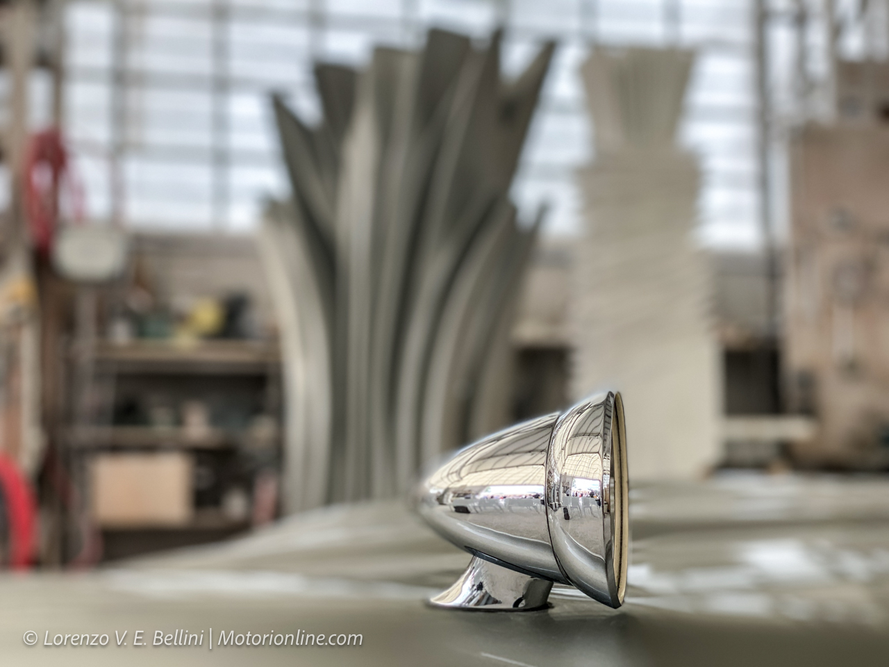 Mercedes 300 SL Gullwing - Specchietto