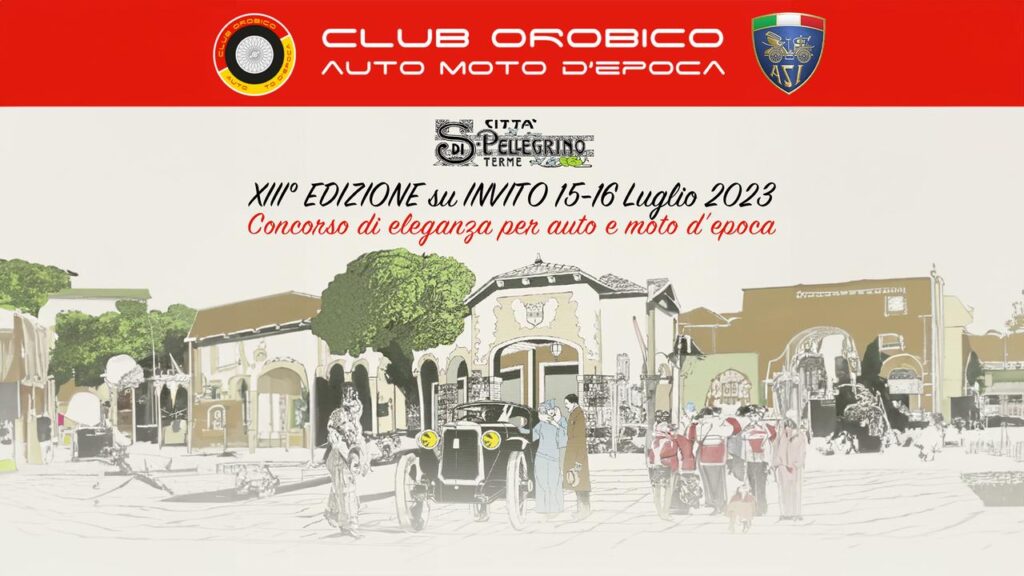 ASI Circuito Tricolore 2023: questo weekend c’è il Concorso Eleganza San Pellegrino Terme