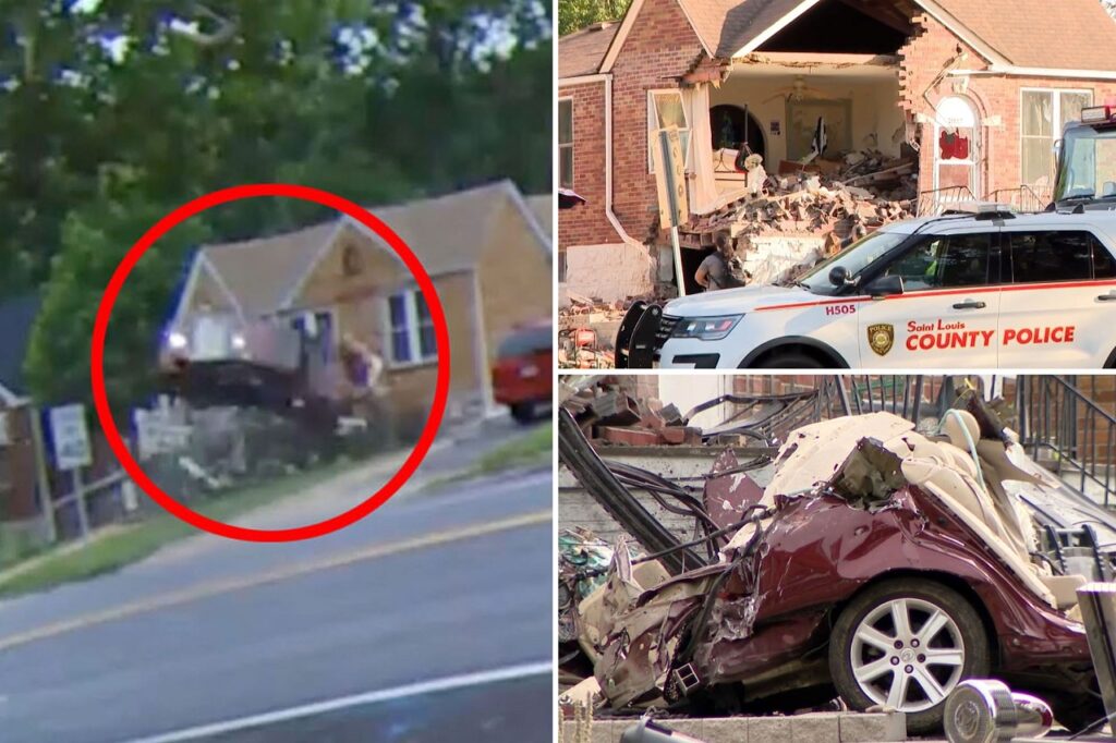 Auto finisce dentro una casa a 160 Km/h negli USA [VIDEO]