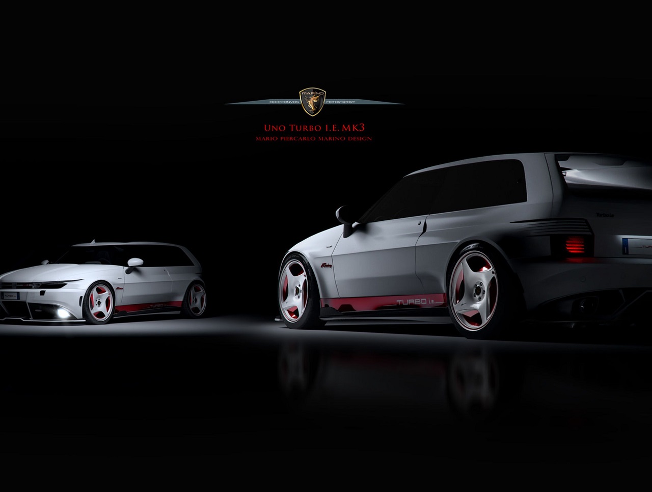 Fiat Uno Turbo I.E. MK 3: il progetto di Deep Canvas