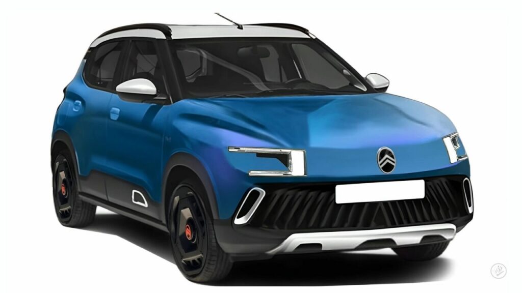 Nuova Citroen e-C3: sarà così la gemella della nuova Fiat Panda? [VIDEO RENDER]