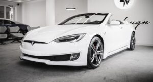 Ecco la Tesla Model S decappottabile a due porte di Ares Design