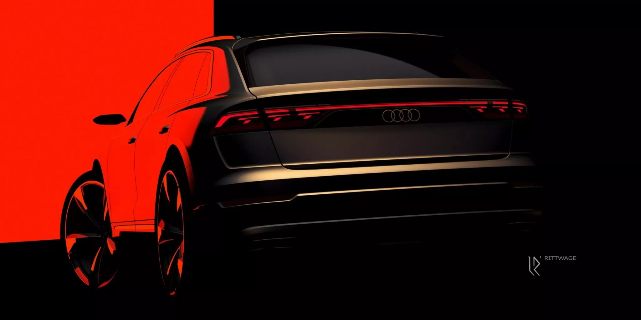 Audi Q8 restyling: il SUV coupé si rinnova, debutto il 5 settembre