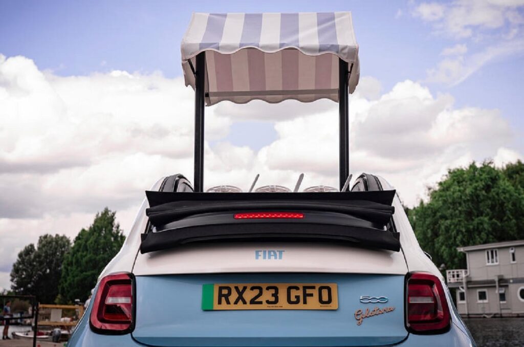 Fiat 500e Gelateria