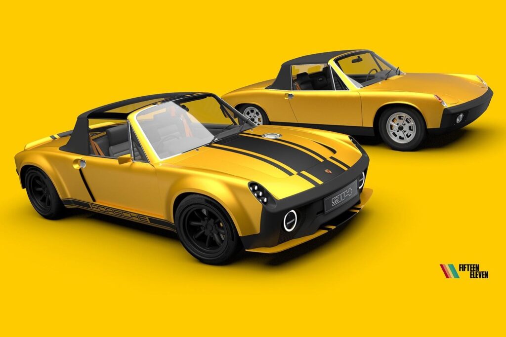 Porsche 914 Restomod di Fifteen Eleven Design