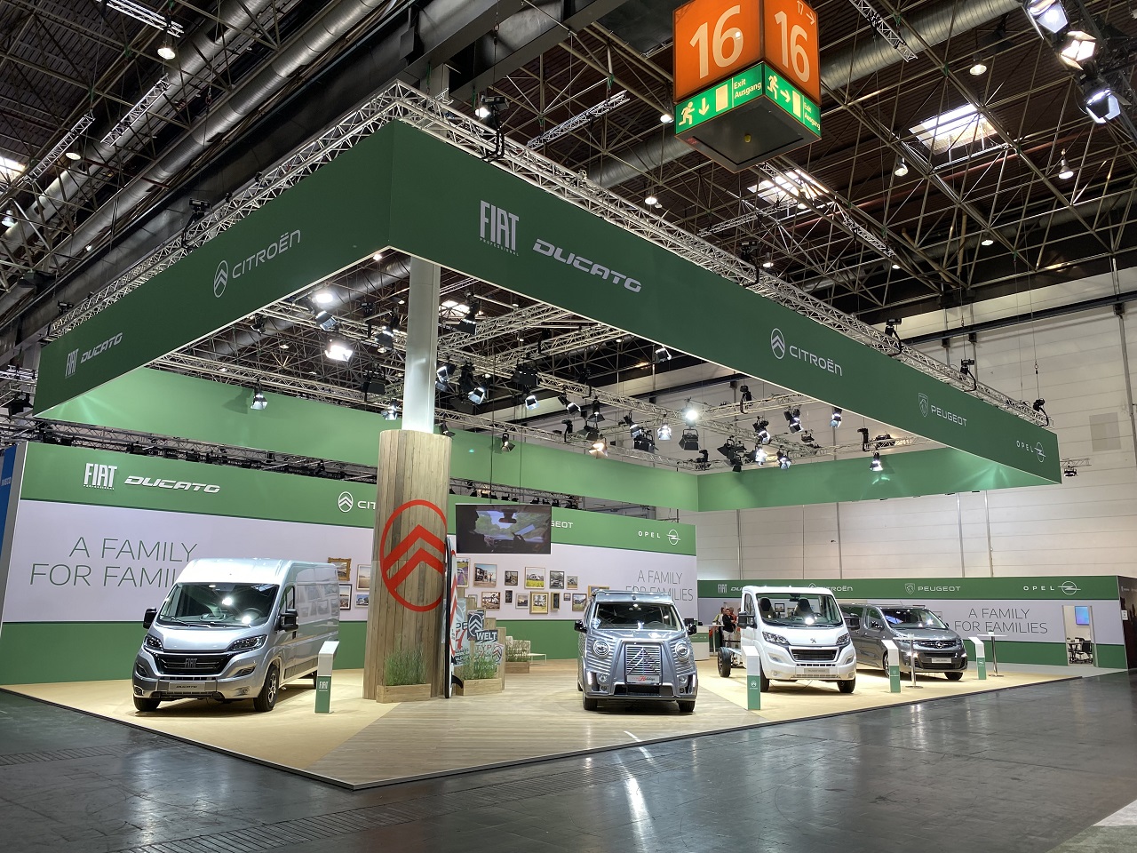 Stellantis al Salone del Caravan di Düsseldorf con quattro suoi brand