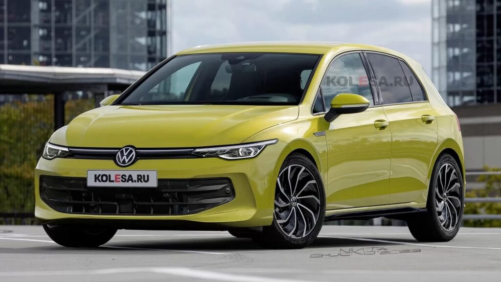 Volkswagen Golf 2024: grandi novità in arrivo [RENDER]