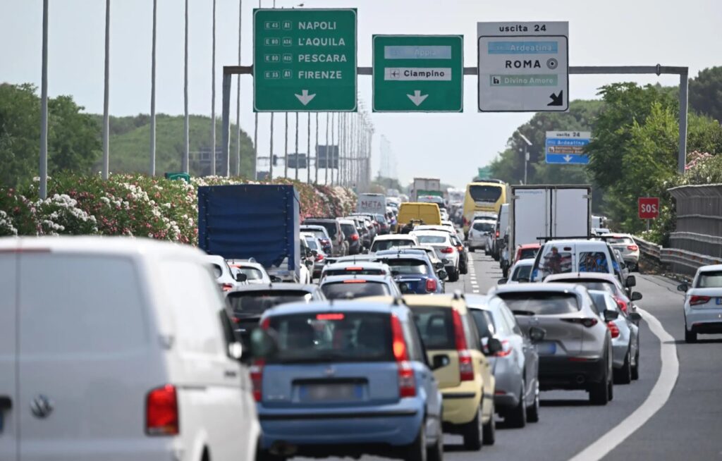 Traffico e caldo africano