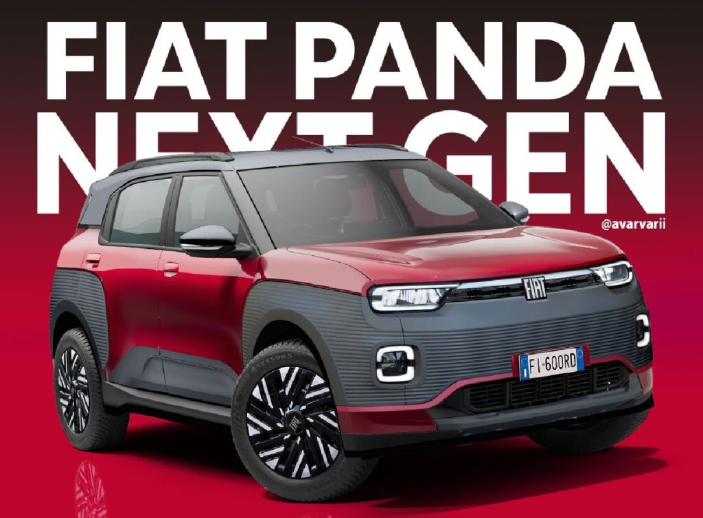 Nuova Fiat Panda: pronta a sfidare Dacia e i cinesi [RENDER]