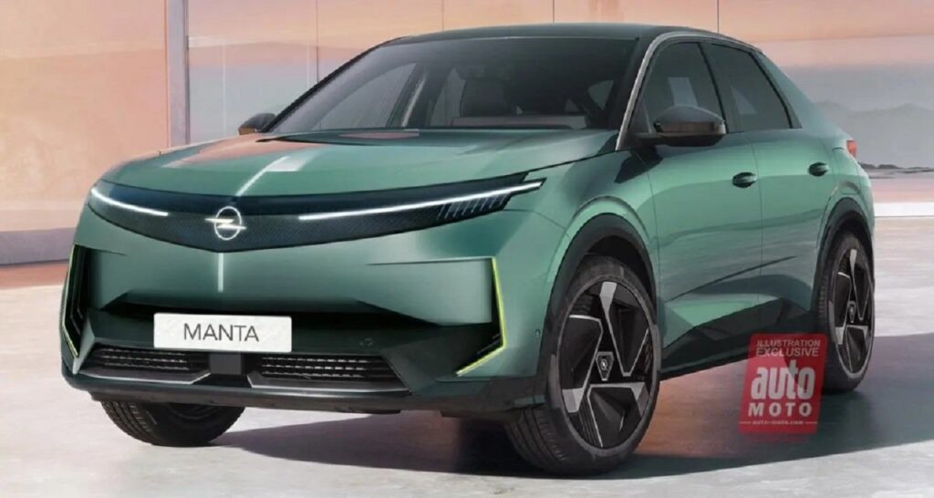 Nuova Opel Manta: 400 CV per il SUV elettrico che vedremo nel 2025 [RENDER]