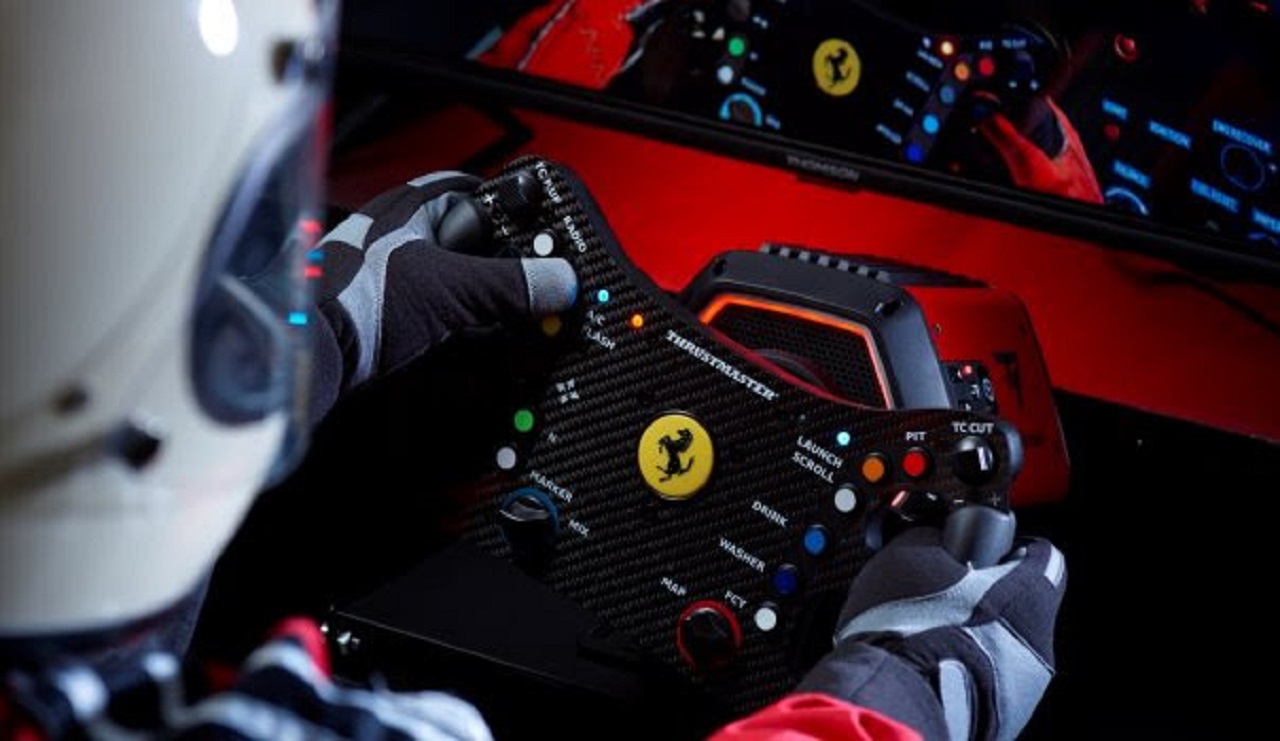Thrustmaster ha svelato il nuovo Ferrari 488 GT3 Wheel Add-On