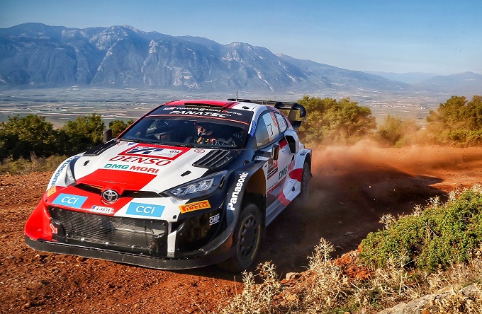 WRC: Toyota Gazoo Racing al Rally dell’Acropoli per difendere il vantaggio