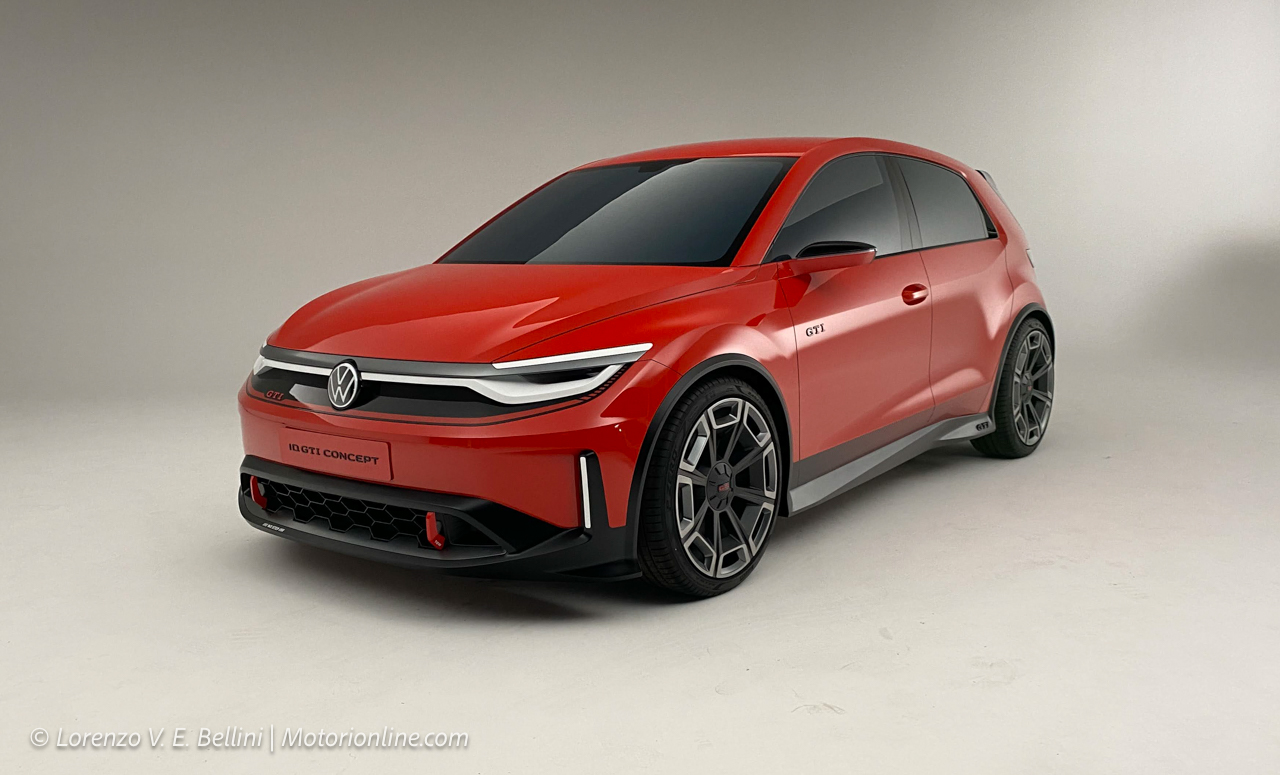 Volkswagen ID. GTI Concept - Foto dal vivo