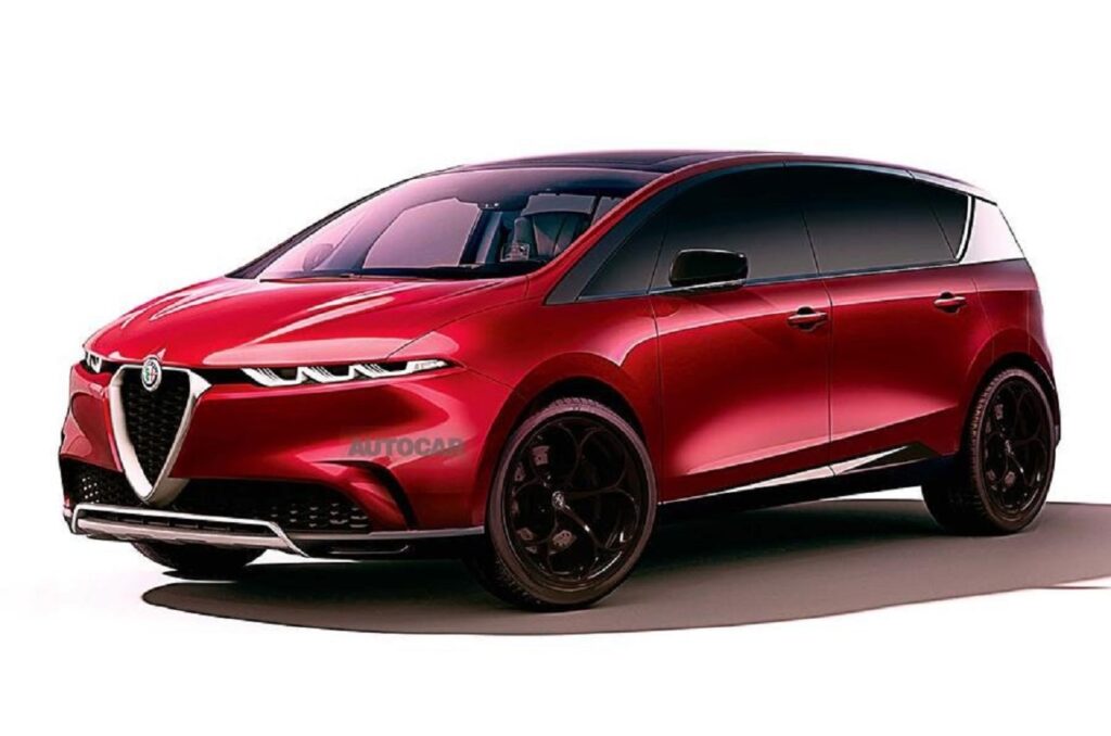 Alfa Romeo pensa ad una monovolume elettrica di lusso? [RENDER]