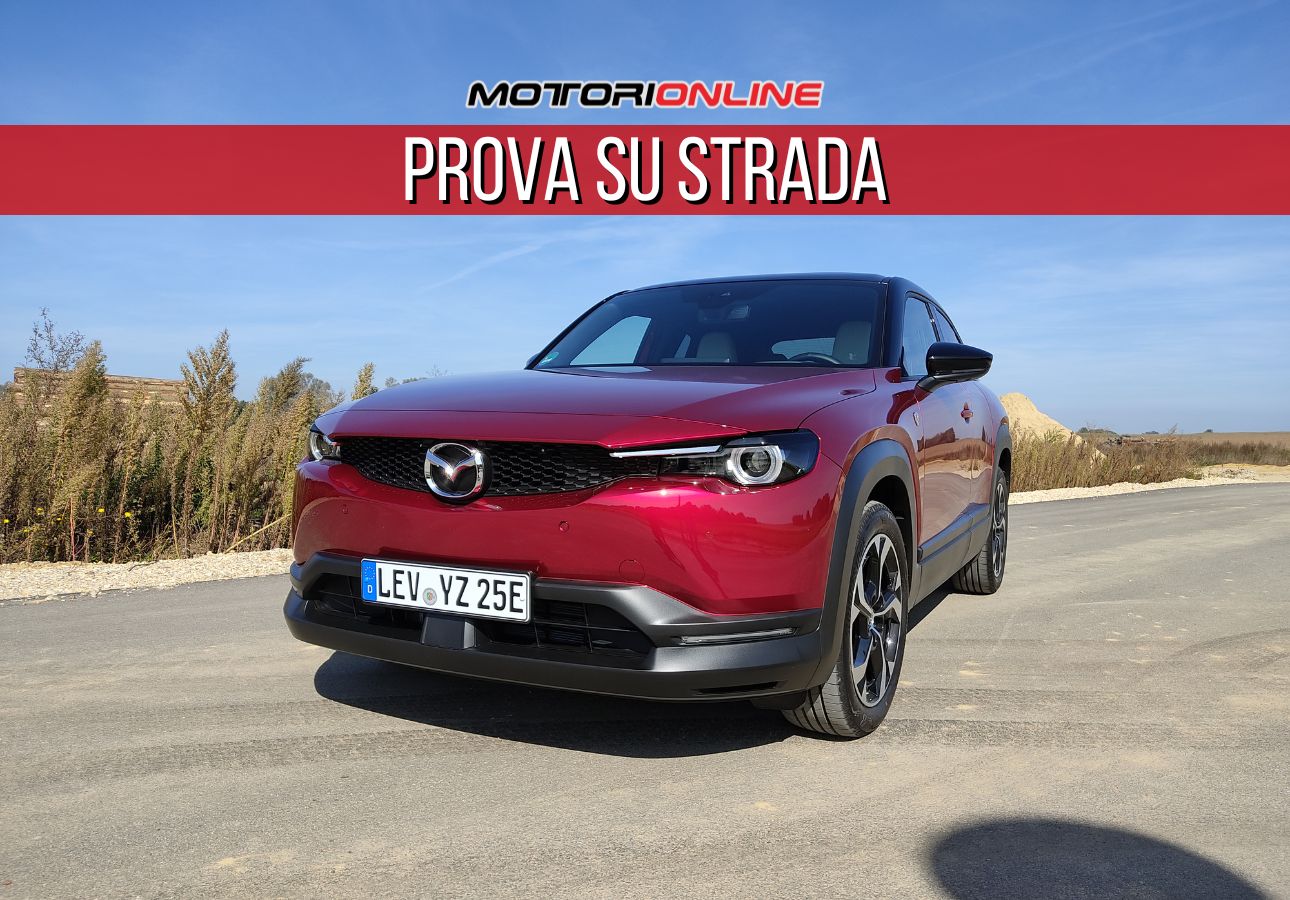 Mazda MX-30 R-EV - Prova Augsburg