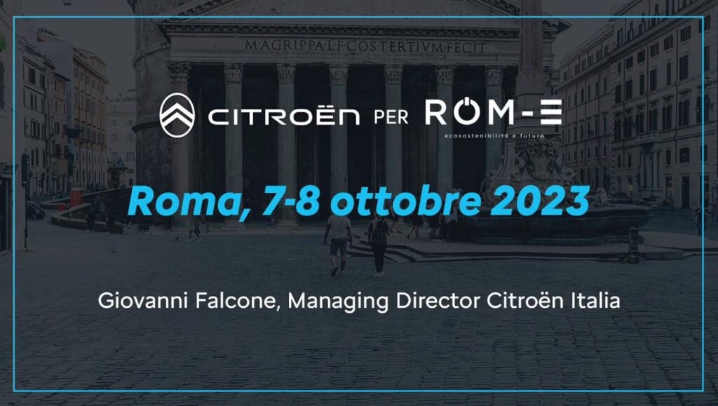 Citroën partecipa al Rom-E con Ami ed e-C3