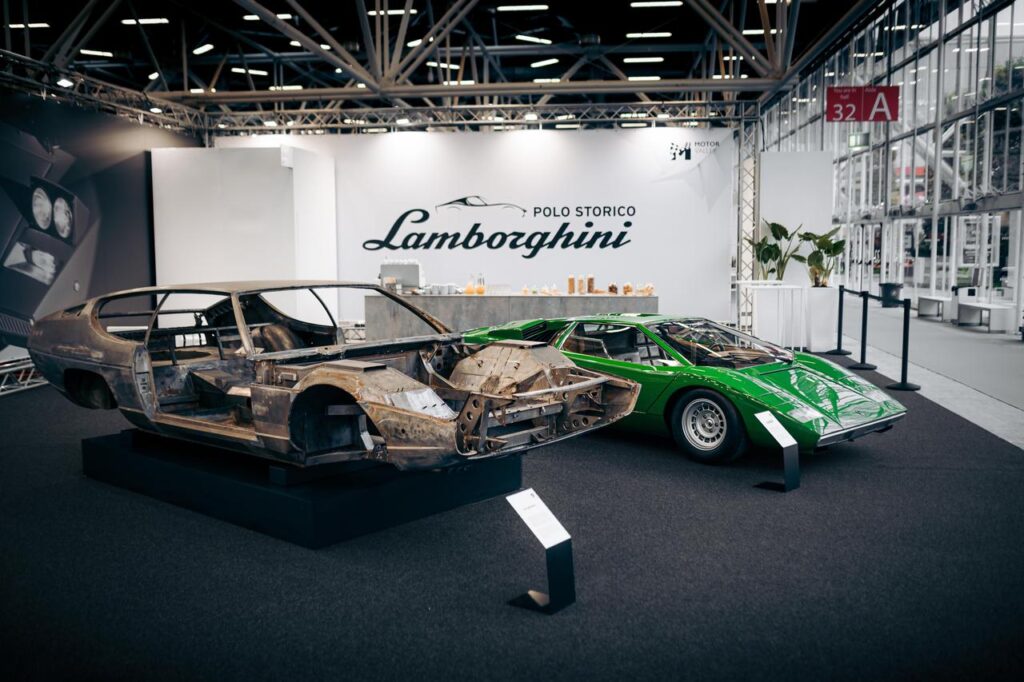 Lamborghini Espada e Countach in mostra ad Auto e Moto d’Epoca 2023 [FOTO]