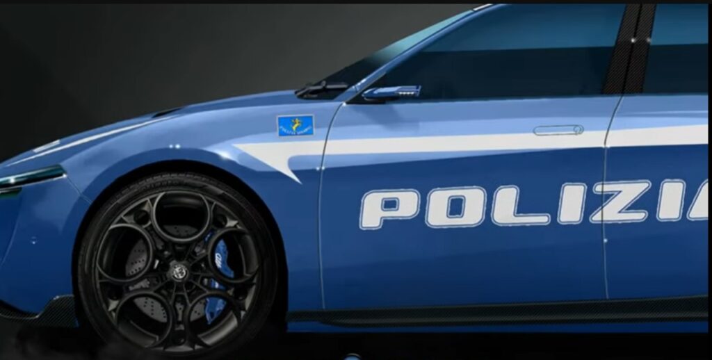 Nuova Alfa Romeo Giulia Polizia 