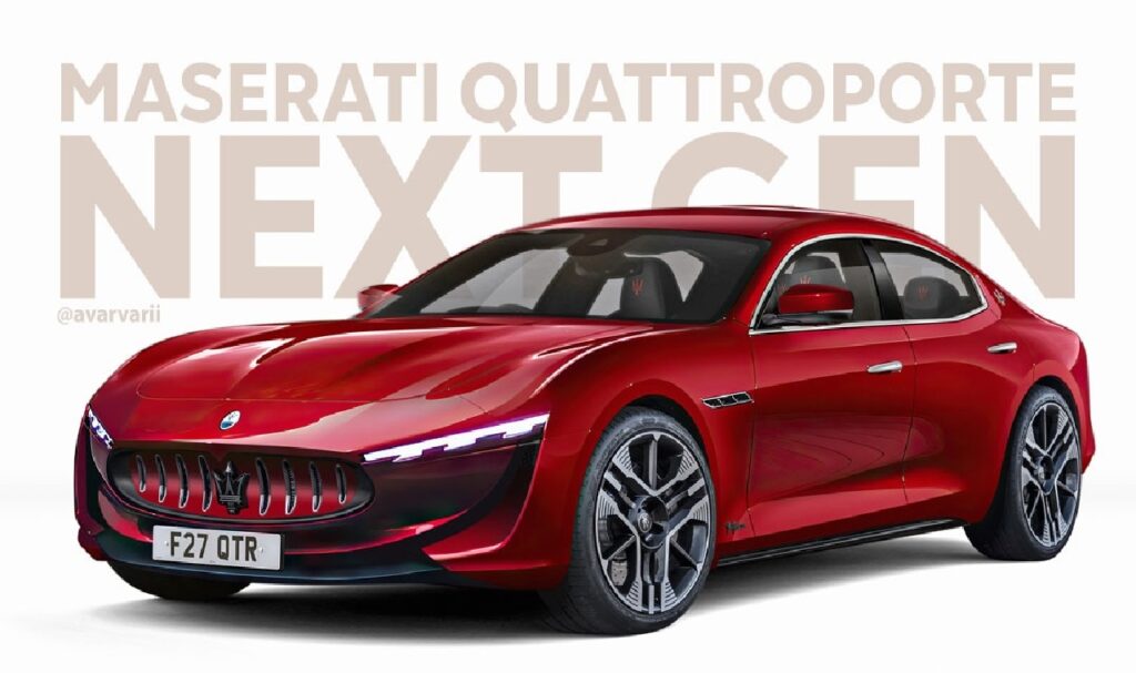Nuova Maserati Quattroporte: ecco come potrebbe cambiare il suo design [RENDER]