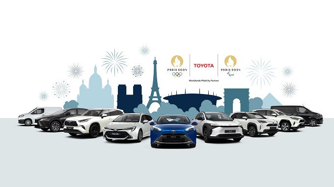 Toyota fornirà una “mobilità per tutti” sostenibile ai Giochi Olimpici e Paralimpici di Parigi 2024