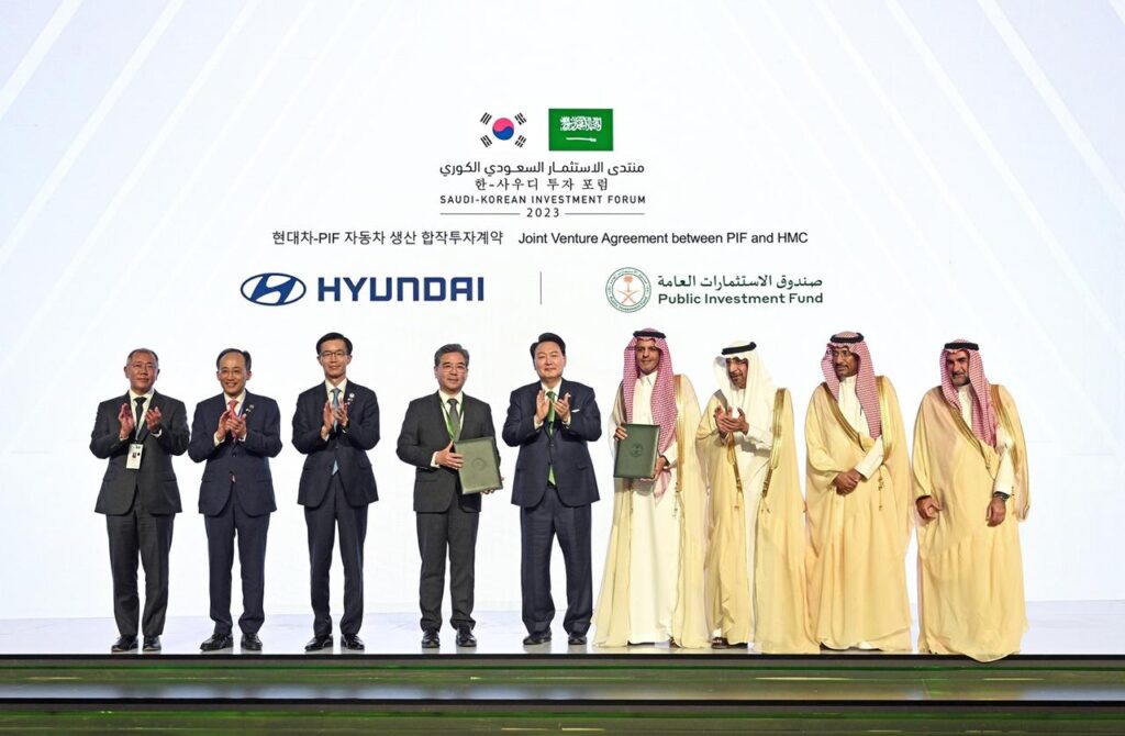 Hyundai aprirà un nuovo stabilimento produttivo in Arabia Saudita