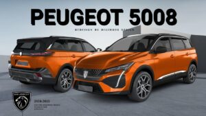 Nuova Peugeot 5008: il debutto ad agosto 2024 [VIDEO RENDER]