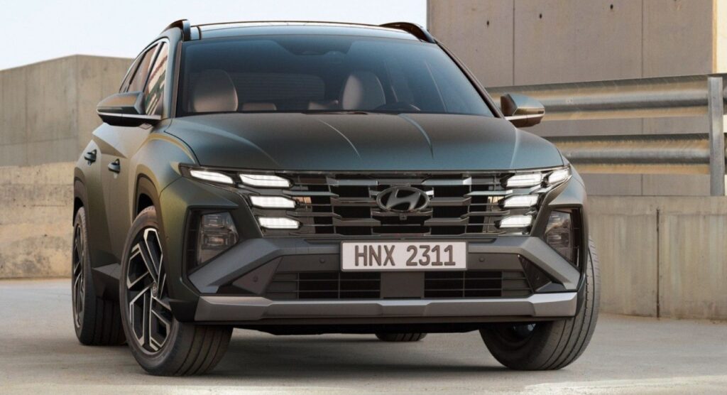 Hyundai Tucson restyling 2024