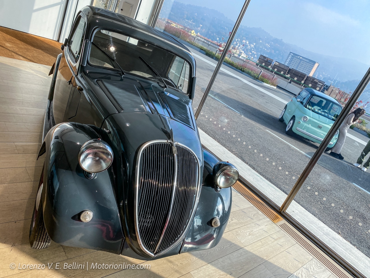 Fiat Topolino classica e moderna