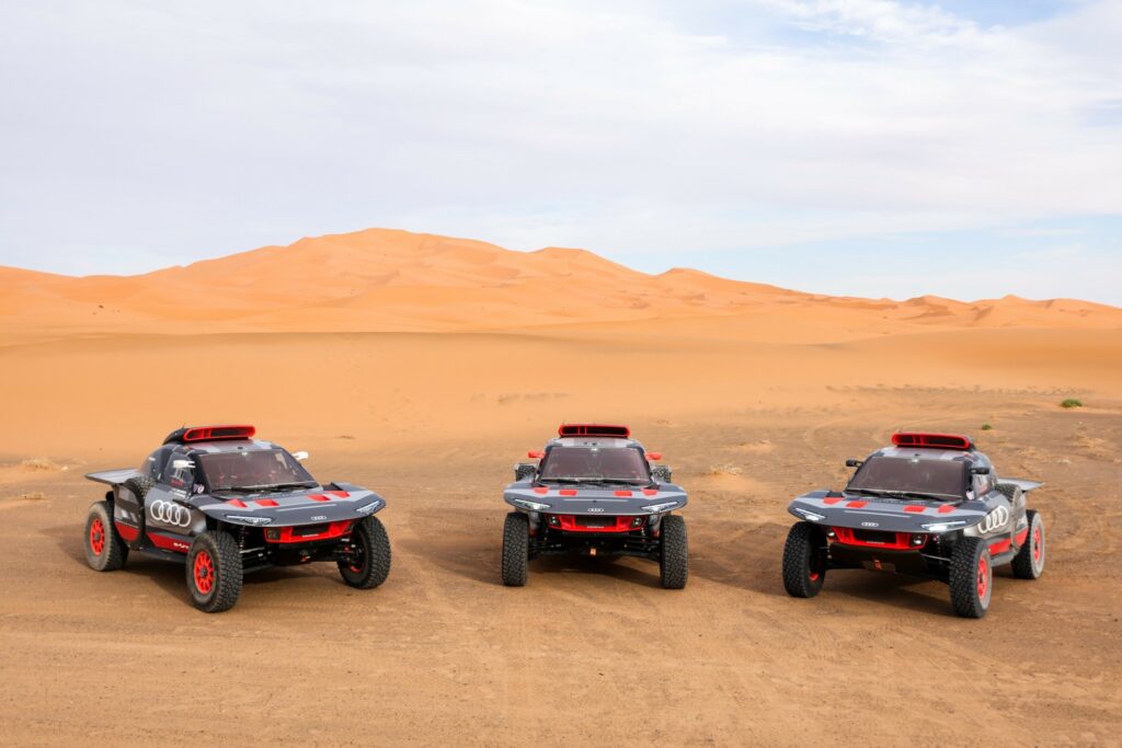 Dakar 2024: Audi pronta alla sfida con il suo prototipo elettrico