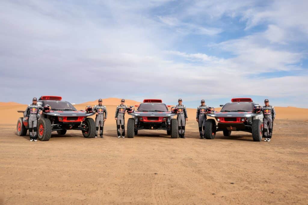 Dakar 2024: Audi pronta alla sfida con il suo prototipo elettrico