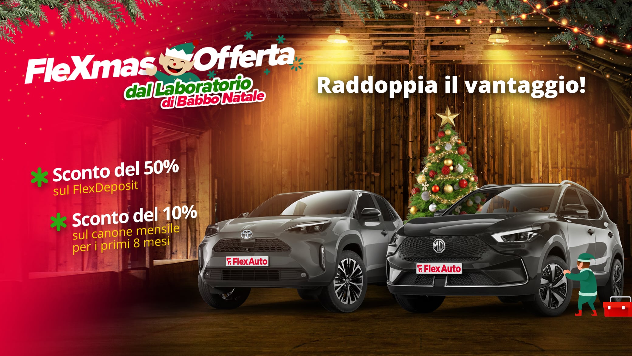 FleXmas: l’offerta natalizia per un noleggio ancora più vantaggioso