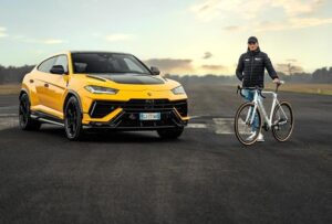 Lamborghini Urus, la potenza dell’adrenalina con Mathieu van der Poel [VIDEO]