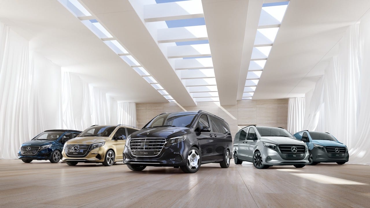 Mercedes Classe V e Vito 2024: via agli ordini a partire da gennaio