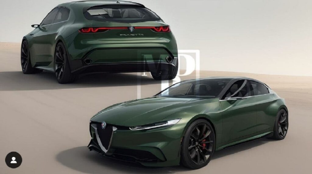 Alfa Romeo: nuova Alfetta o Giulietta per affiancare Tonale nel segmento C? [RENDER]