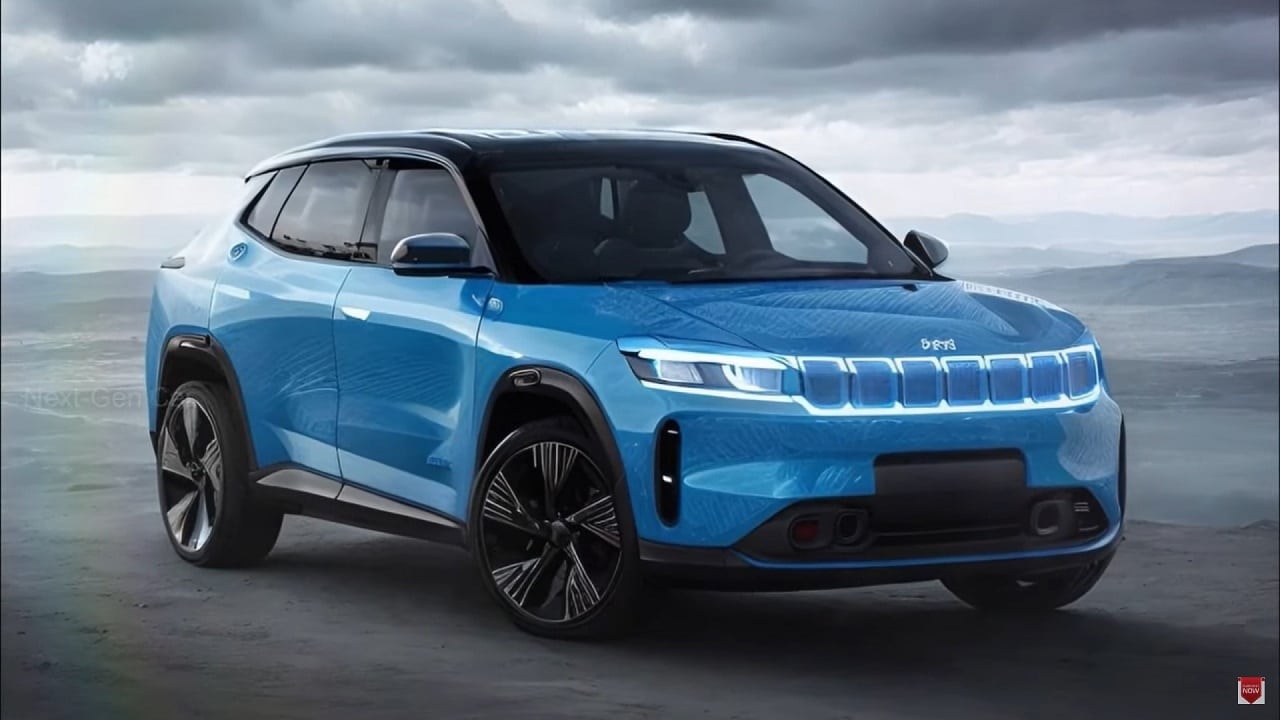 Nuova Jeep Compass: debutterà nel 2025 e sarà anche ibrida [VIDEO RENDER]