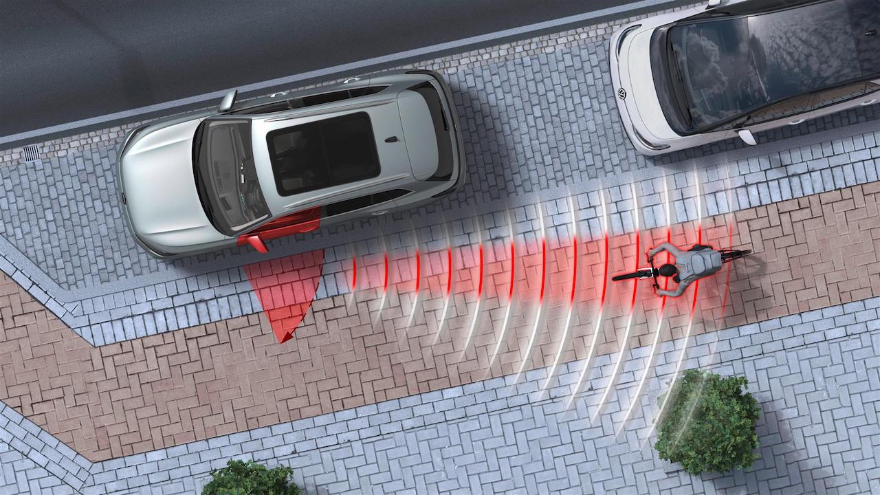 Volkswagen: l’apertura delle portiere sicura con Exit Warning System