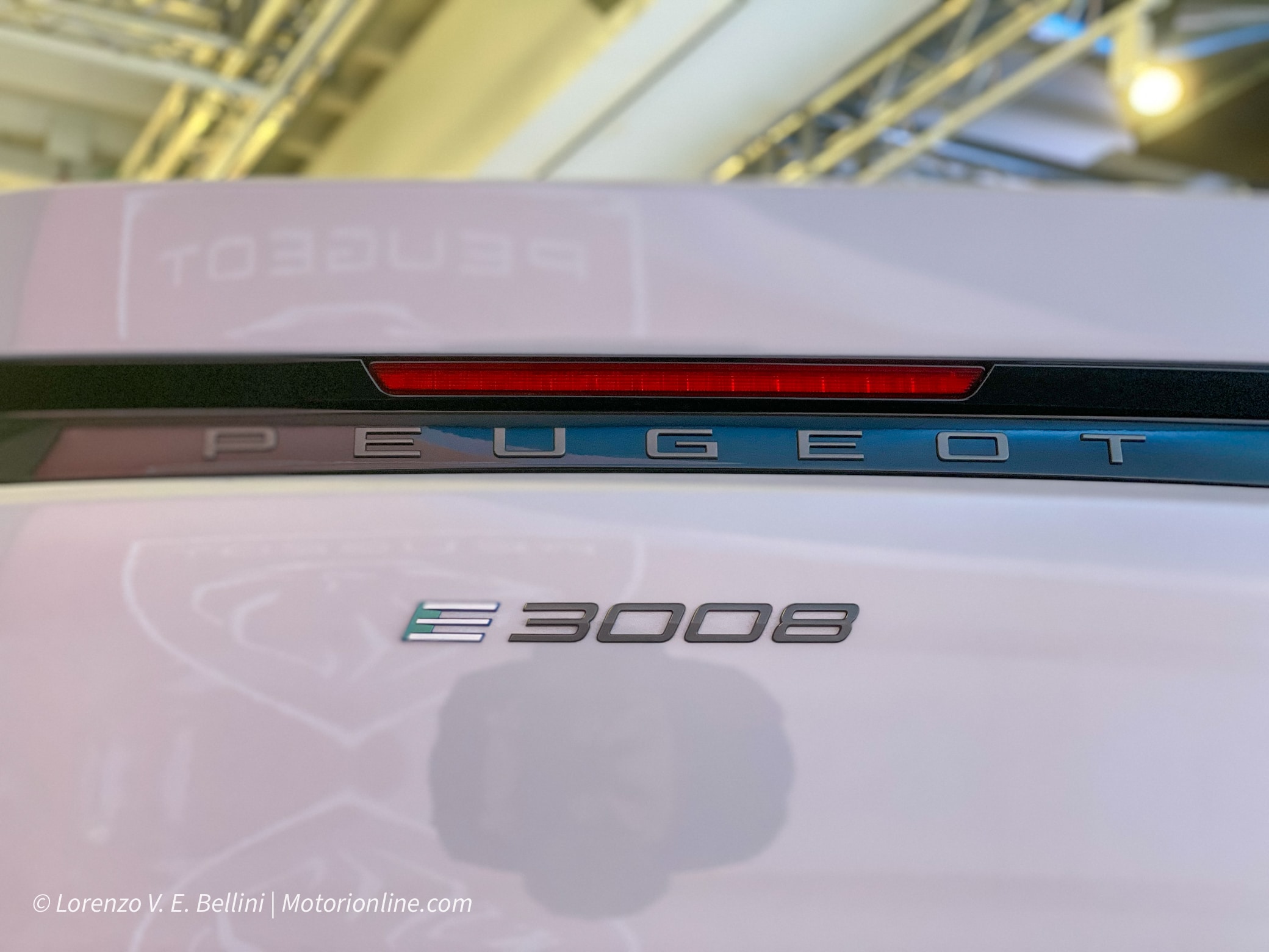 Peugeot E-3008 - Posteriore