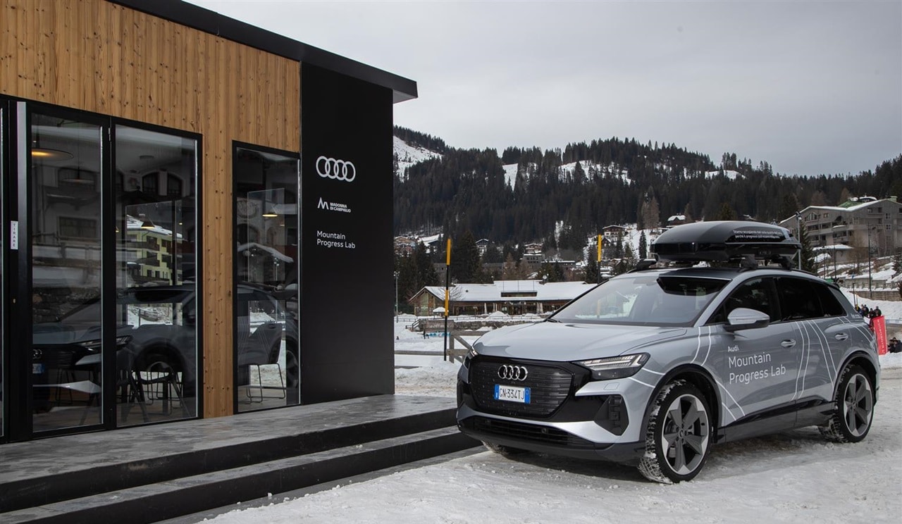 Audi e Mountain Progress Lab: sostenibilità e innovazione a Madonna di Campiglio