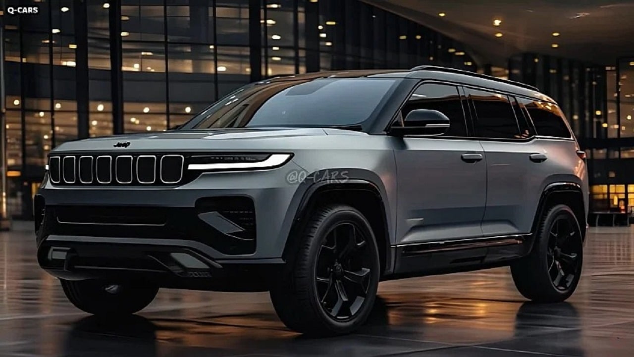 Jeep Grand Cherokee 4xe 2025: ecco come potrebbe cambiare [VIDEO RENDER]