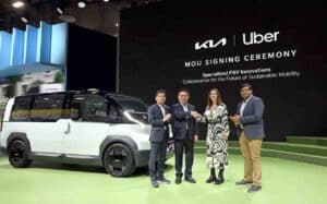 Kia: accordo con Uber per sviluppo e implementazione dei veicoli elettrici
